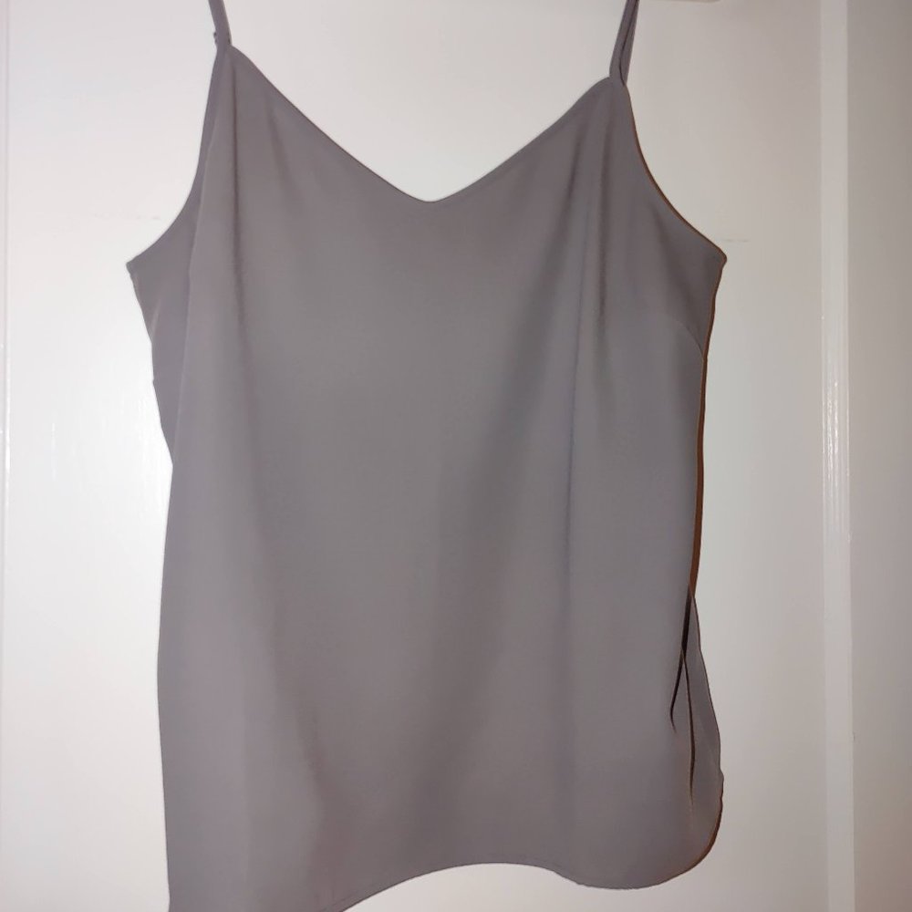 Banana Republic Solid Essentials Camisole Luxe Grey L
